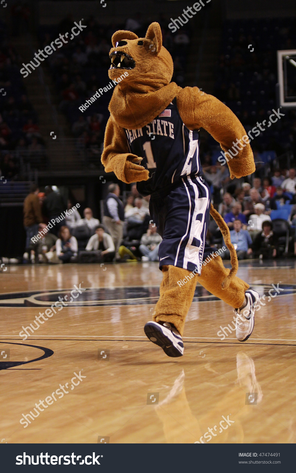 University Park, Pa - February 24: Penn State'S Mascot, The Nittany ...