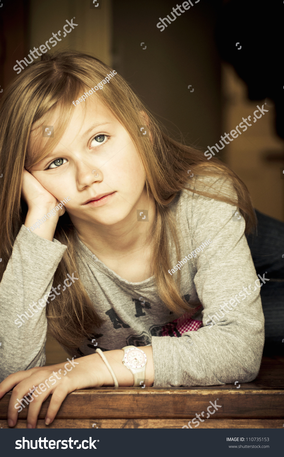 Upset Girl Stock Photo 110735153 : Shutterstock