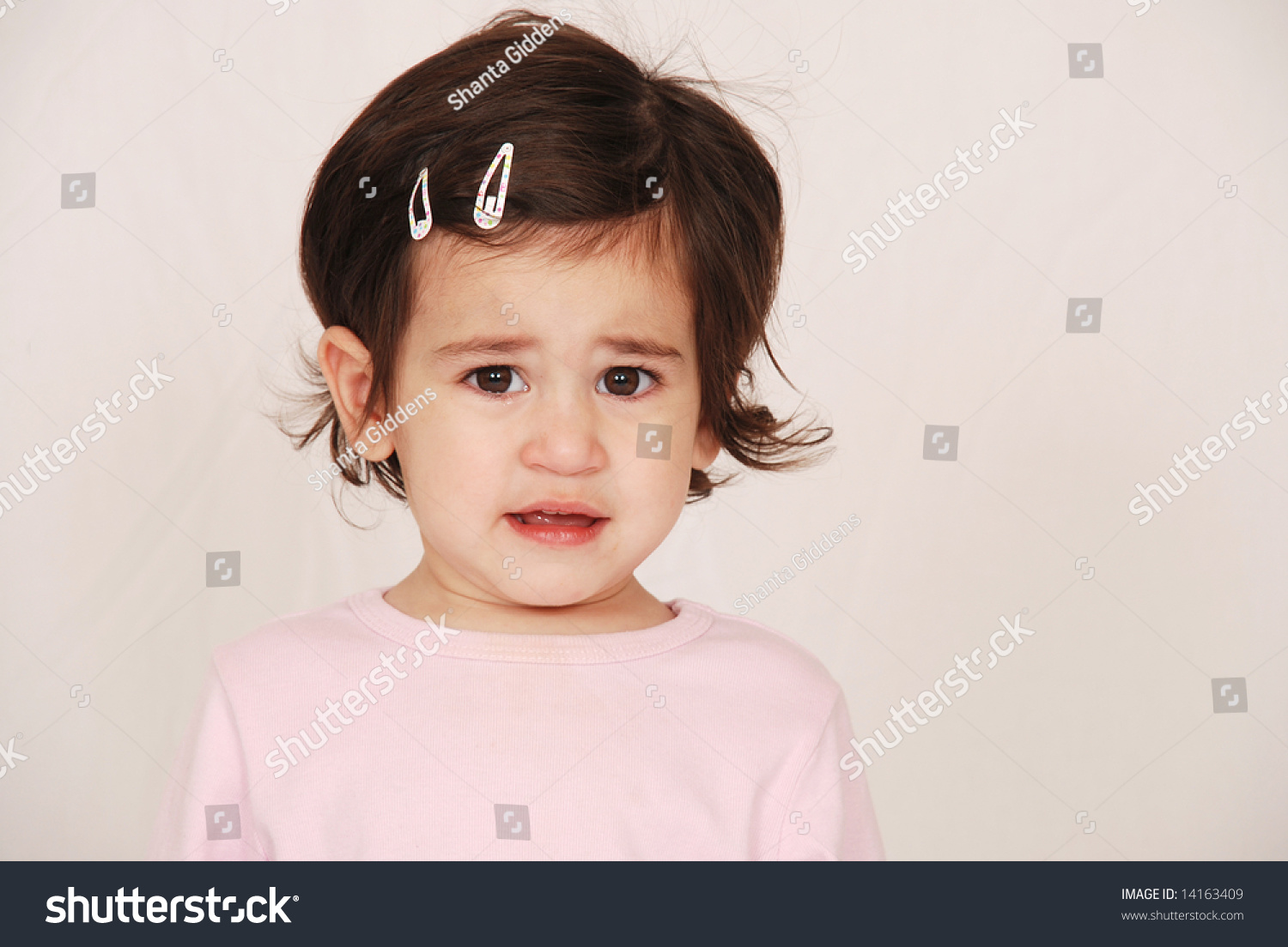 Upset Toddler Girl High Res Stock Photo Getty Images