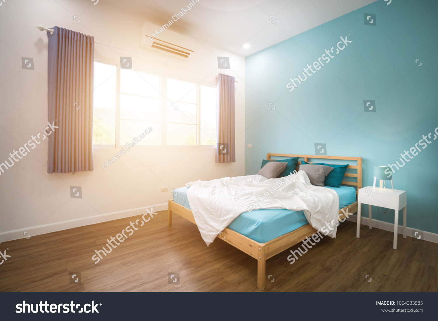 Urban Modern Bedroom Interior Design Hotel Stock Photo Edit