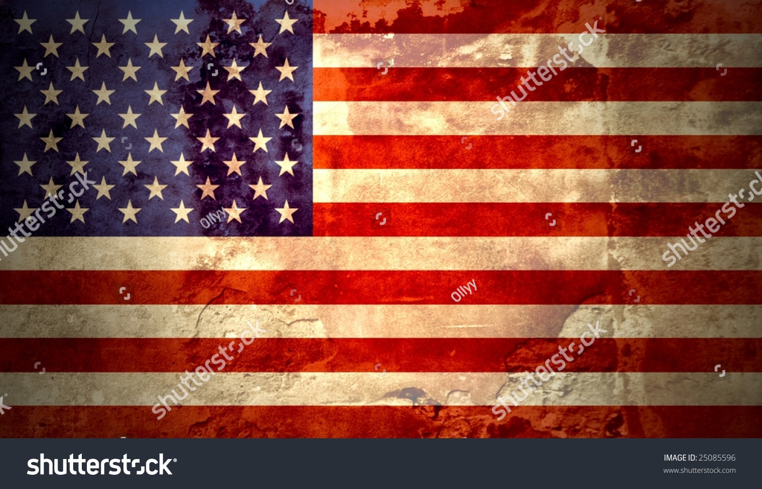 Usa Flag Stock Photo 25085596 - Shutterstock