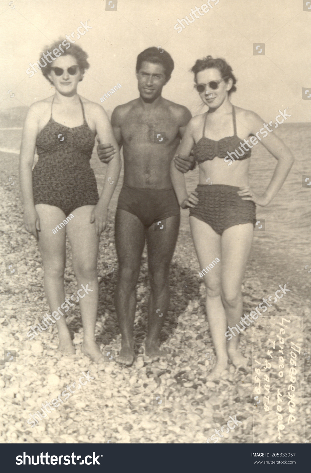 antique swimsuit