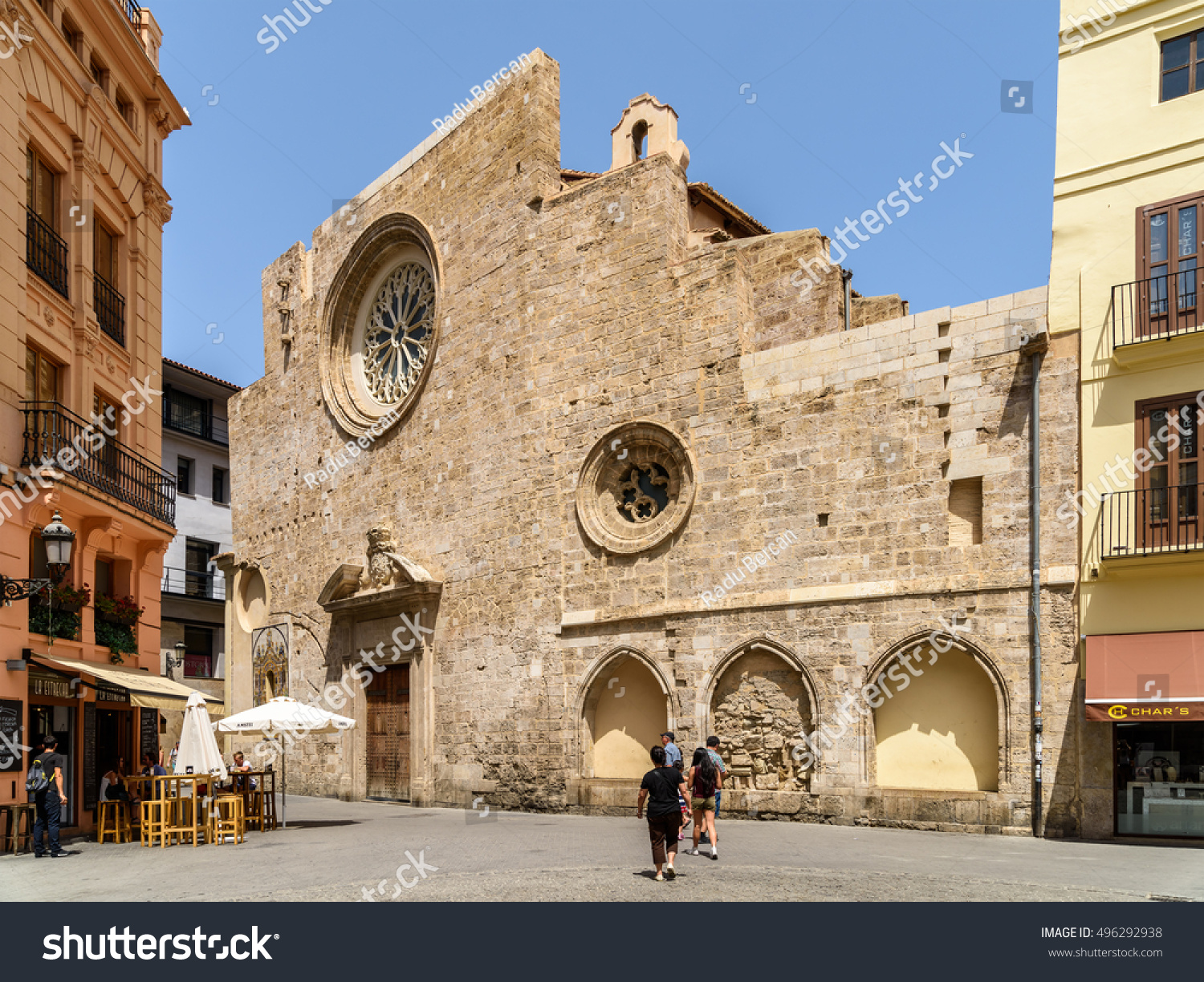 Valencia Spain July 24 2016 Church Stock Photo Edit Now 496292938