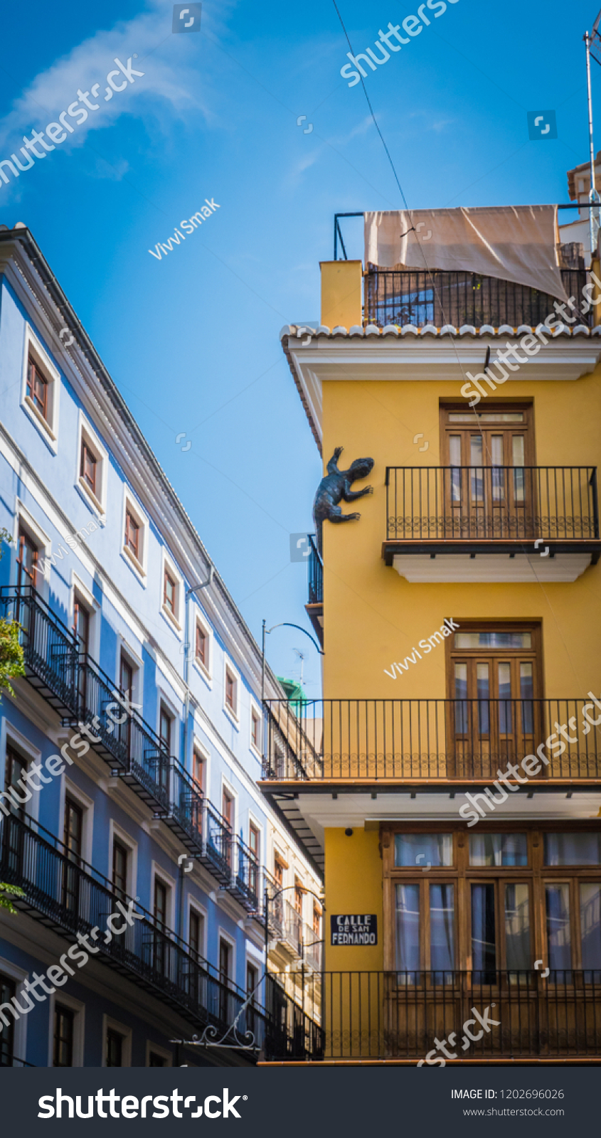 Valencia Spain 09 24 2017 Street Stock Photo Edit Now - 
