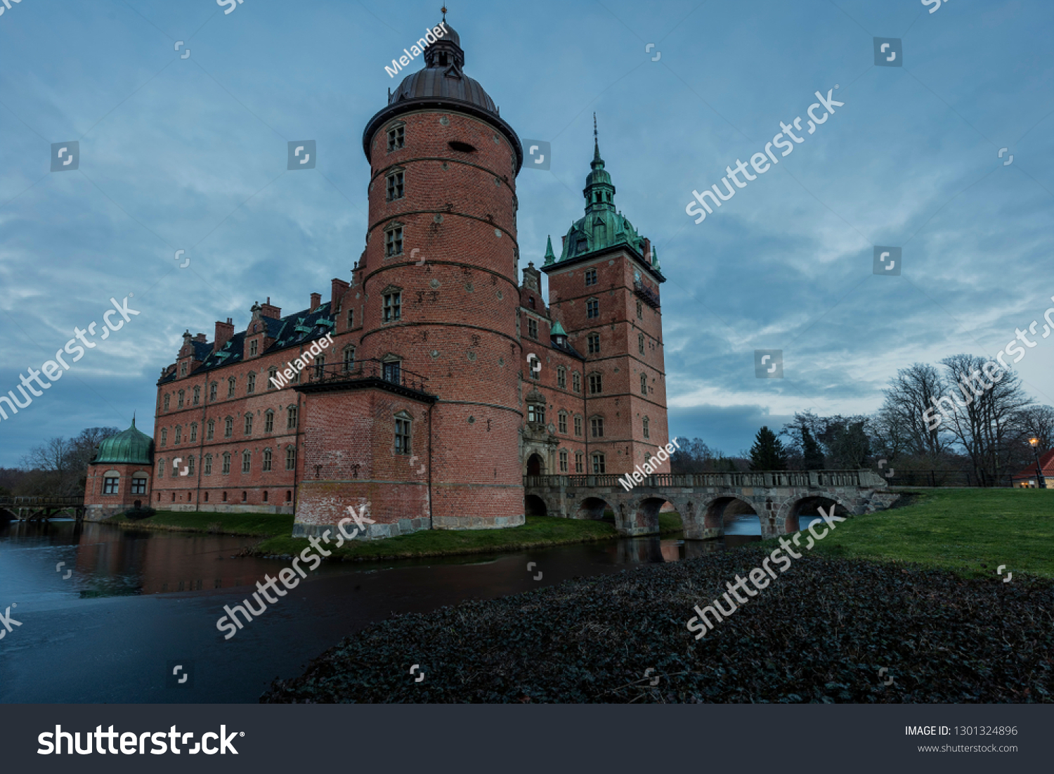 Vallo Castle Koge Denmark Castle Stock Photo (Edit Now)