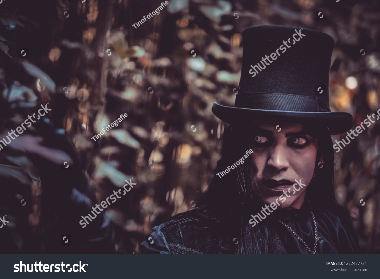 Vampire Men Gothic Dress Stock Photo 1222427731 | Shutterstock