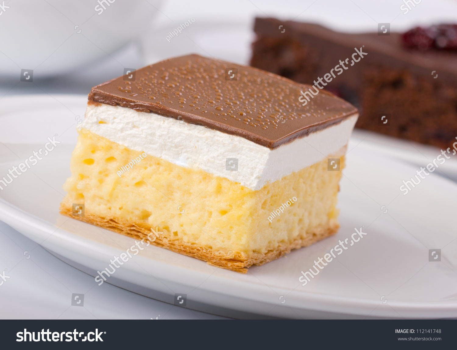 Puff-vanilla-cake Images, Stock Photos & Vectors | Shutterstock