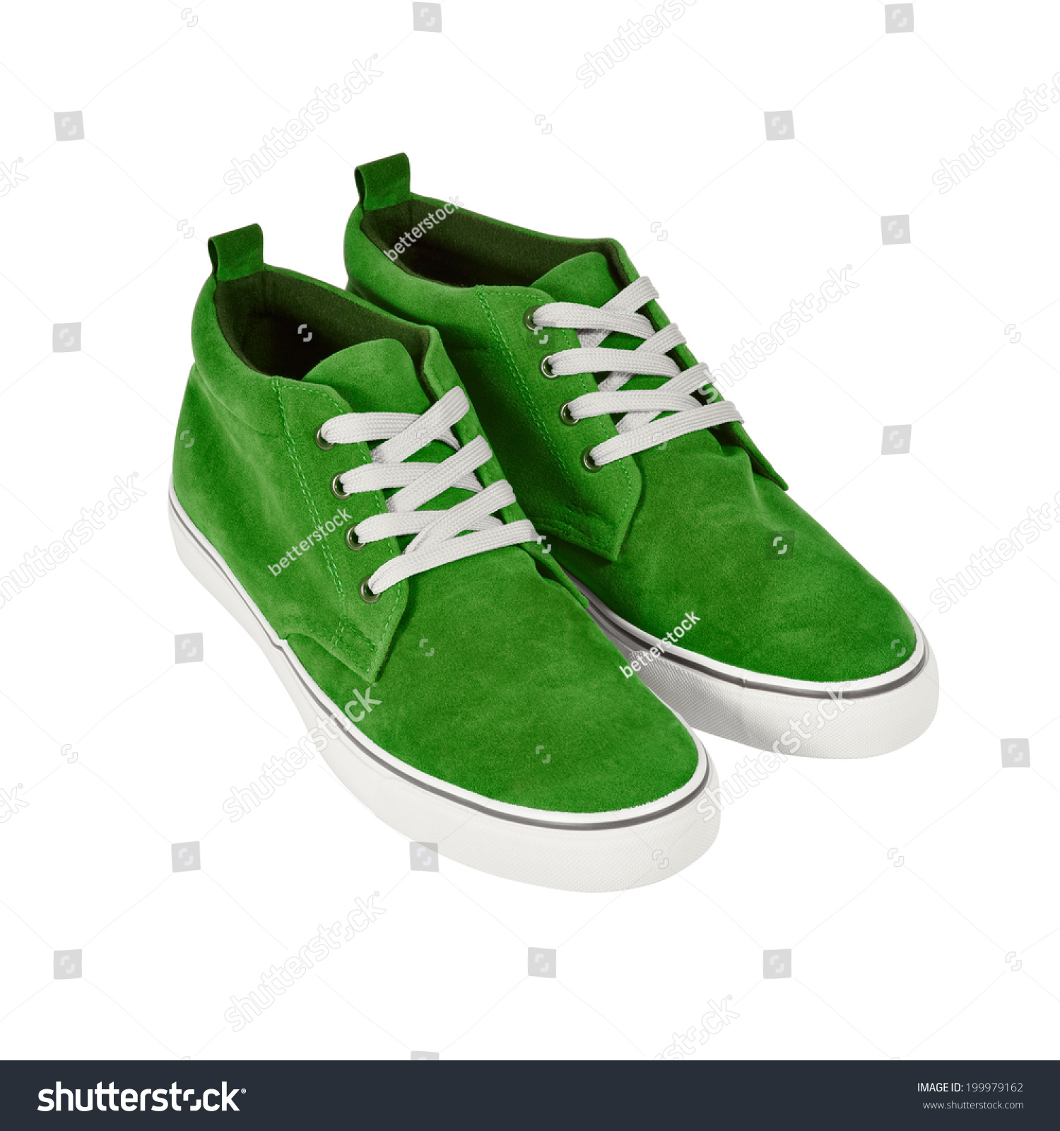 vans shoes green color