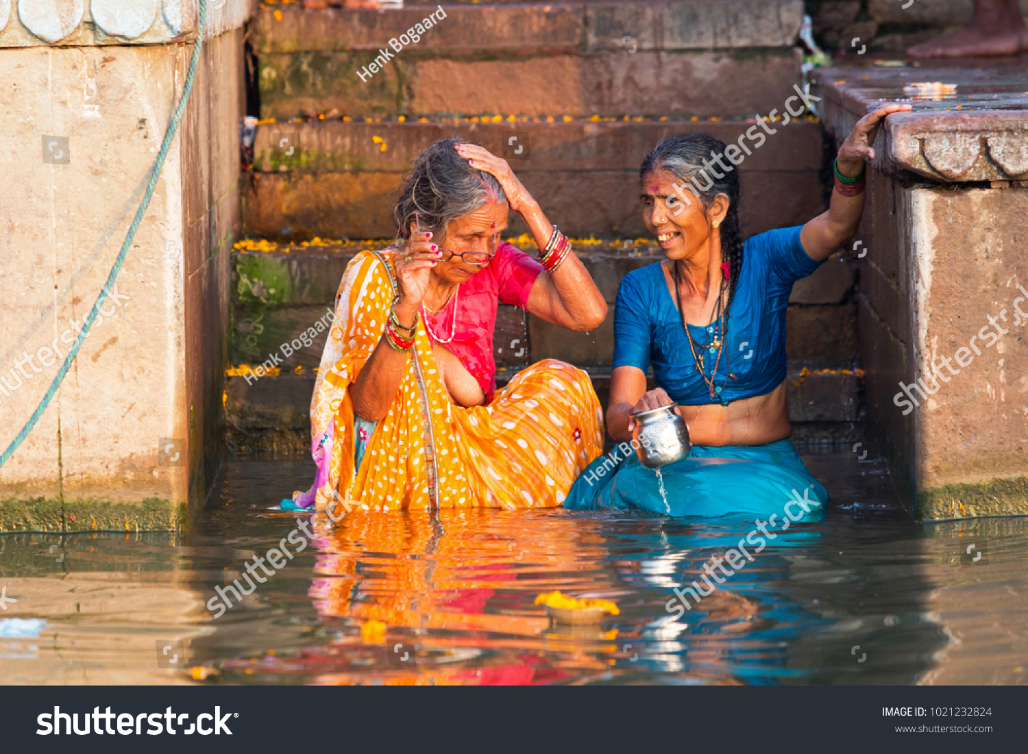 Indian Bathing