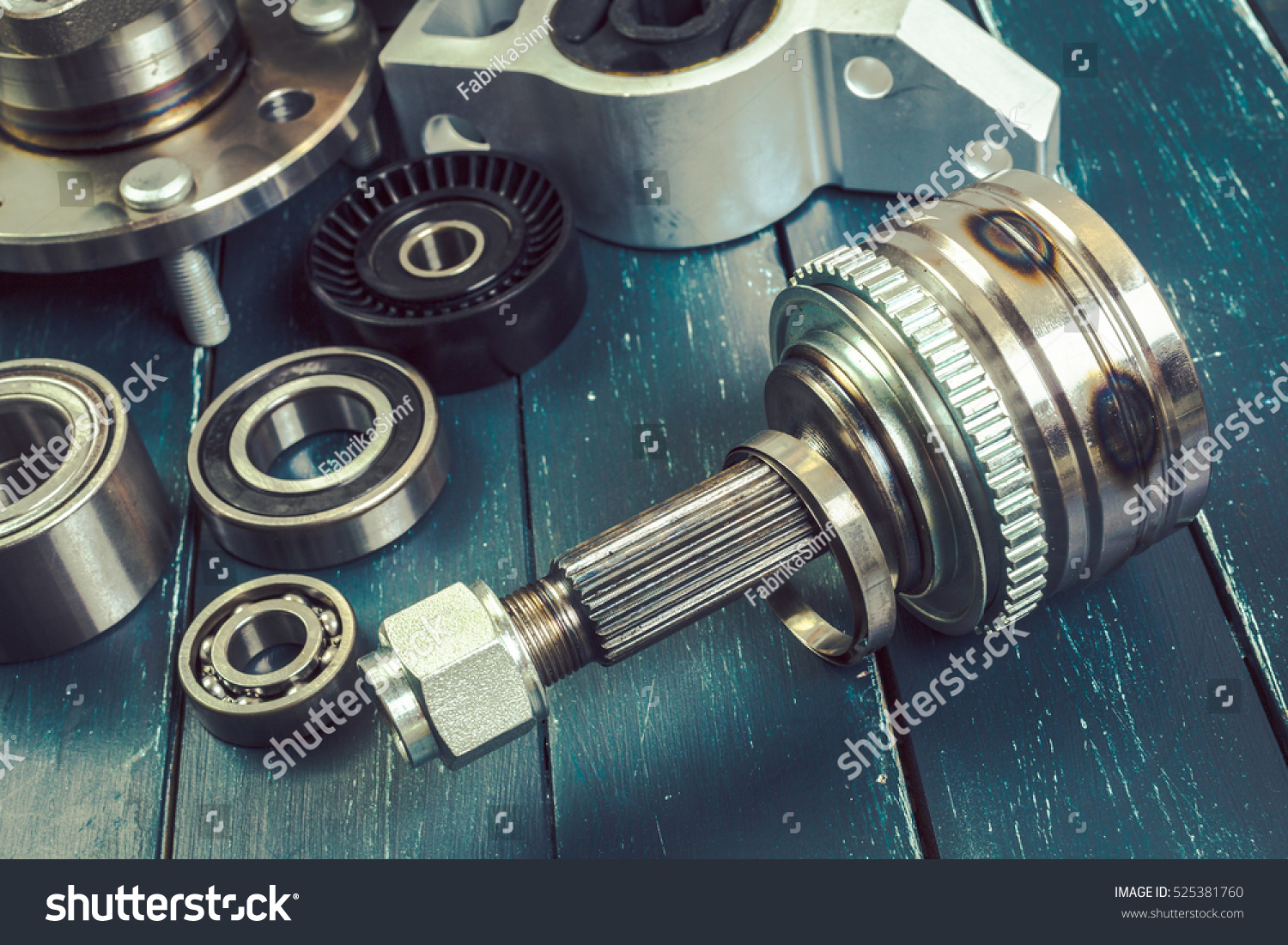 Various Car Parts Stock Photo 525381760 - Shutterstock