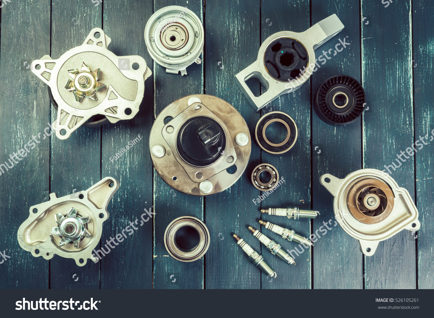 Various Car Parts Stock Photo 526105261 : Shutterstock