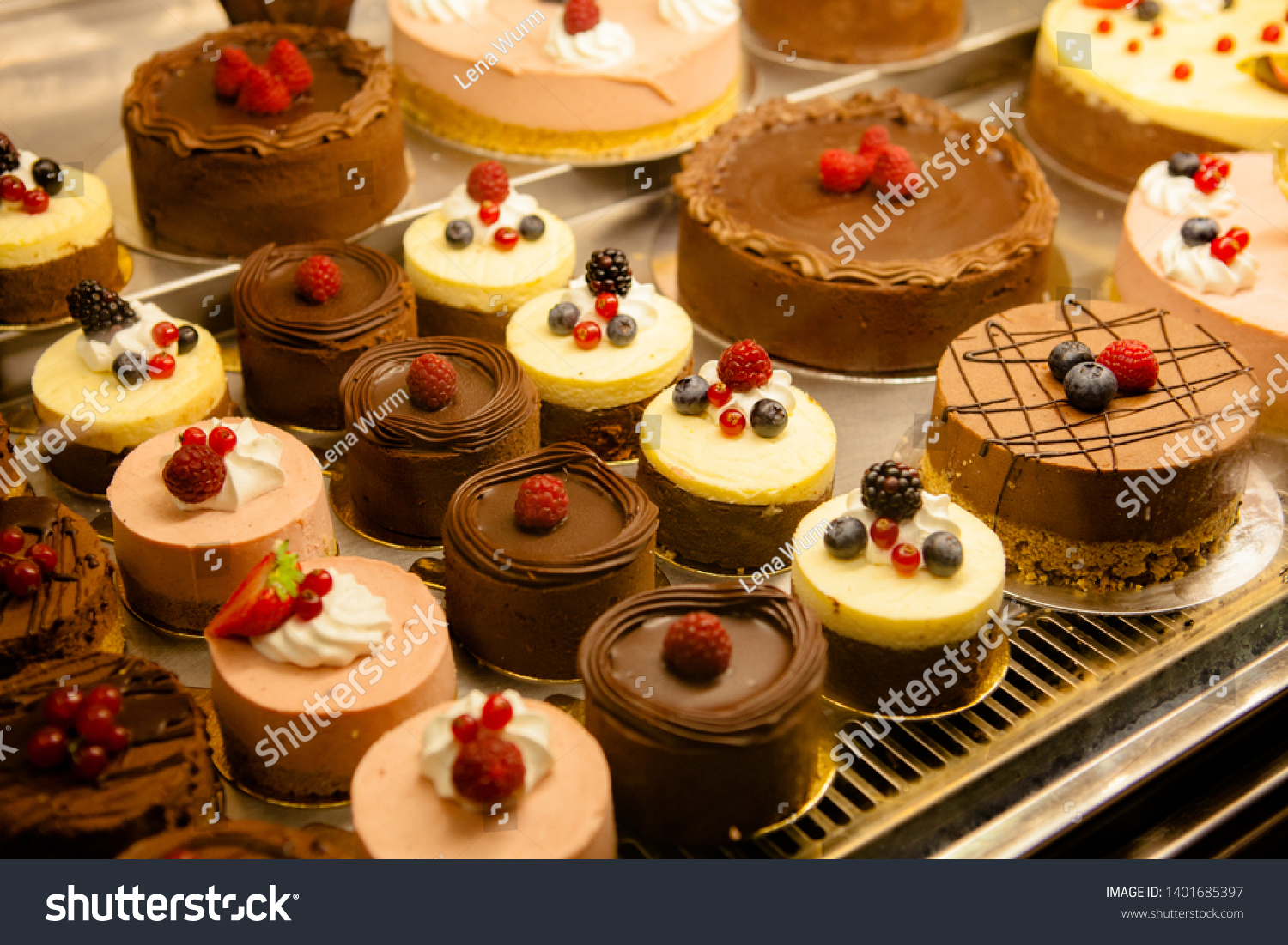 Various Different Types Sweet Cakes Pastry Stock Photo (Edit Now ...