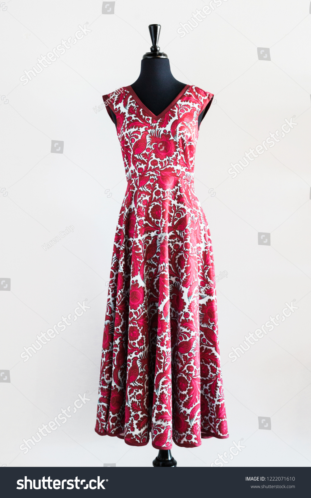 tee length dress
