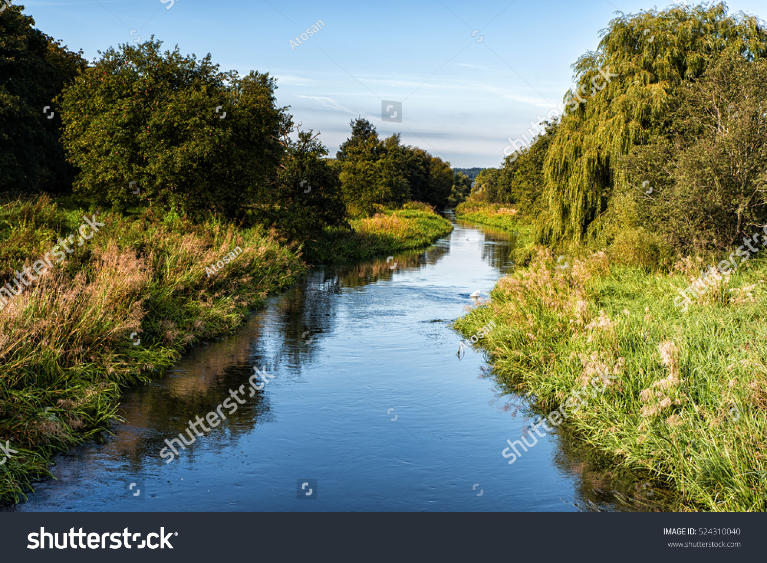 Vejle In Southern Jutland In Denmark Stock Photo 524310040 : Shutterstock