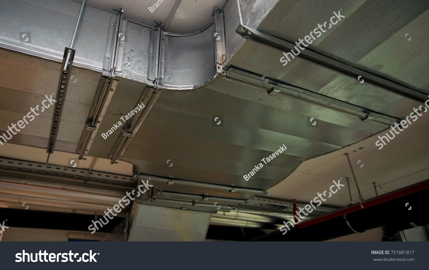 Ventilation System Garage Ventilation Exhaust Gases Stock Photo (Edit ...