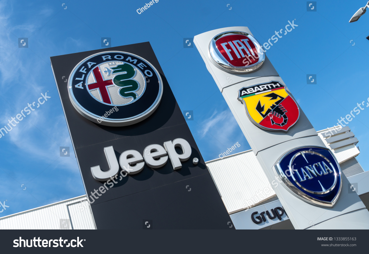 Abarth Fiat Lancia Sign Italy 