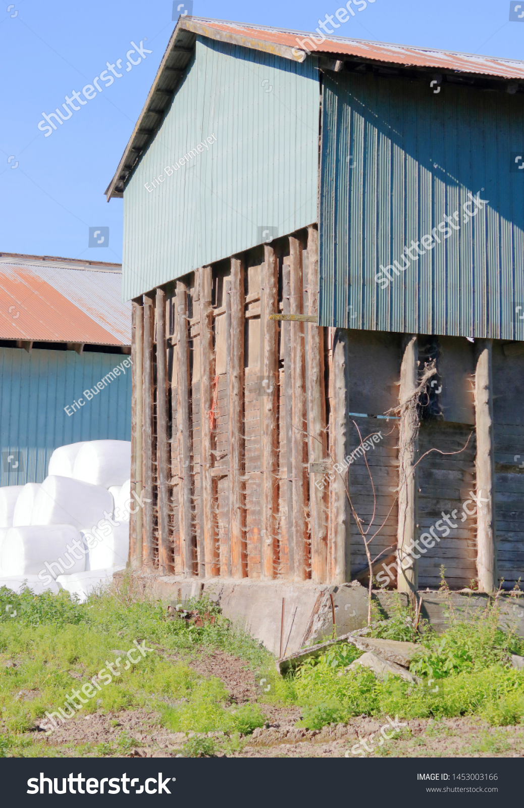 Vertical View Historic Turn Century Farm Stock Photo Edit Now