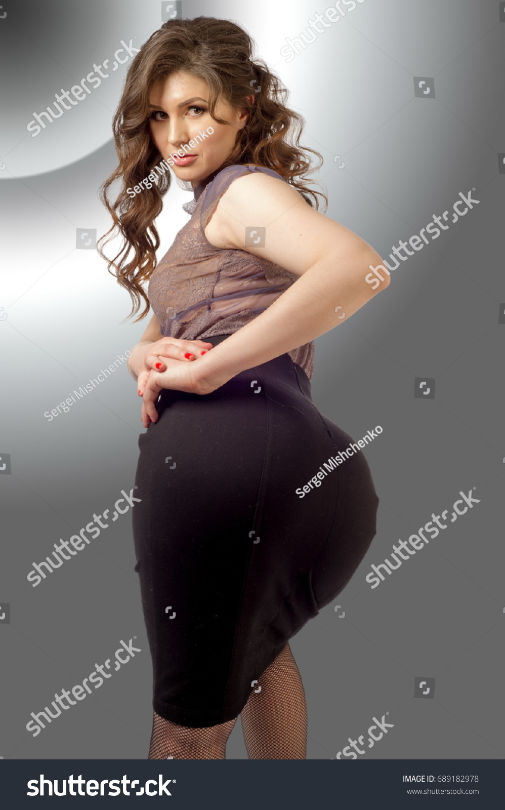 Girls with big ass images Very Beautiful Girl Desirable Woman Brown Stock Photo Edit Now 689182978