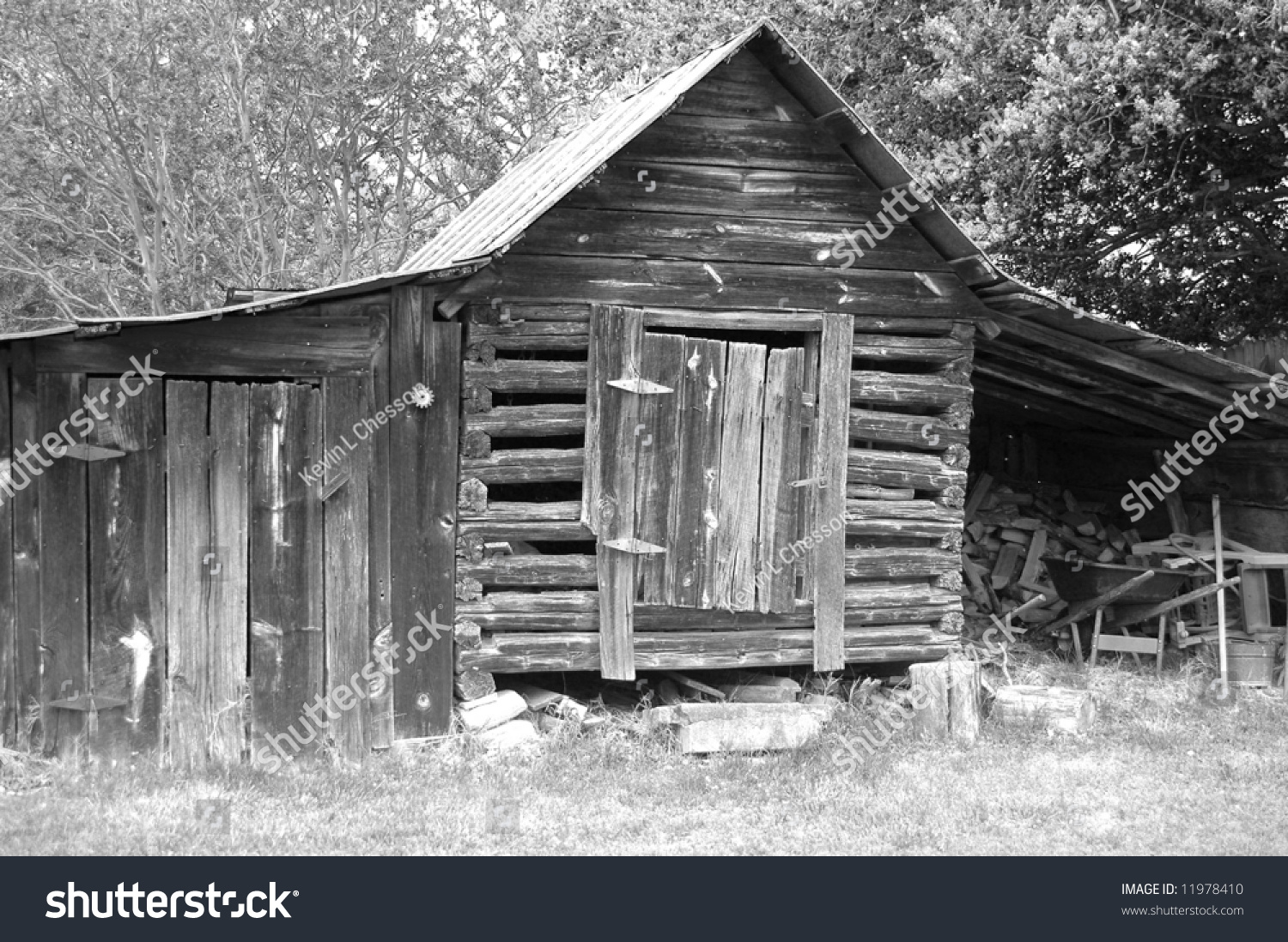 Very Old Barn In Rural Virginia. Stock Photo 11978410 : Shutterstock