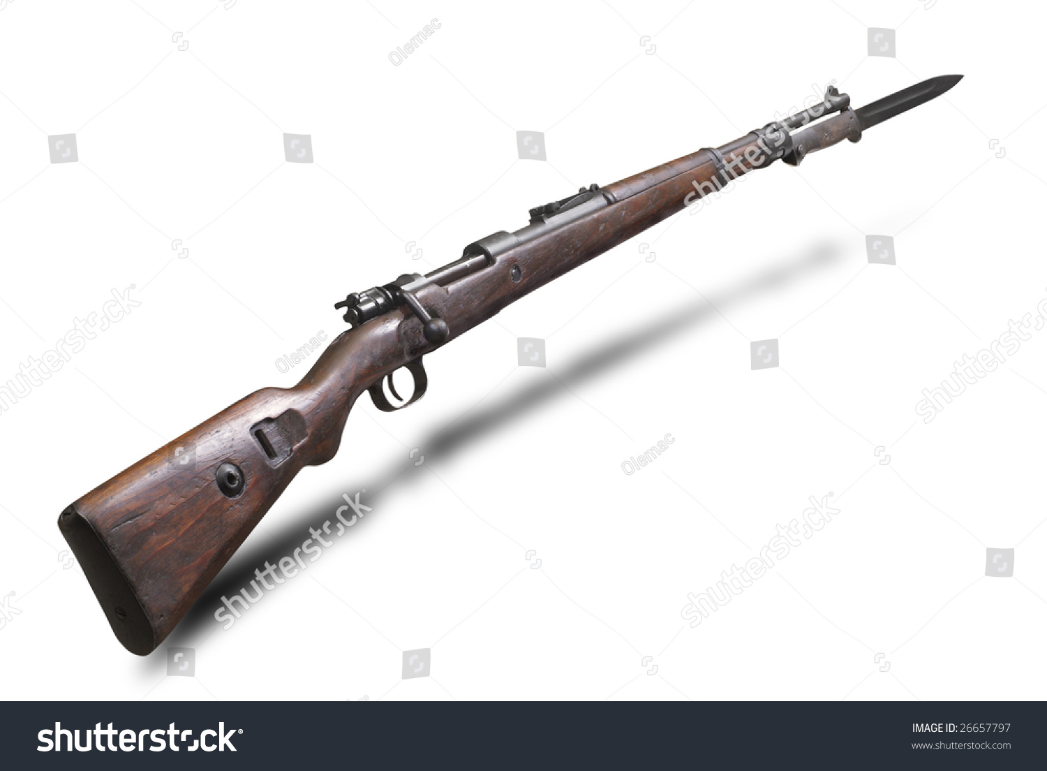 Very Popular German Rifle Gewehr 98 Stock Photo 26657797 - Shutterstock