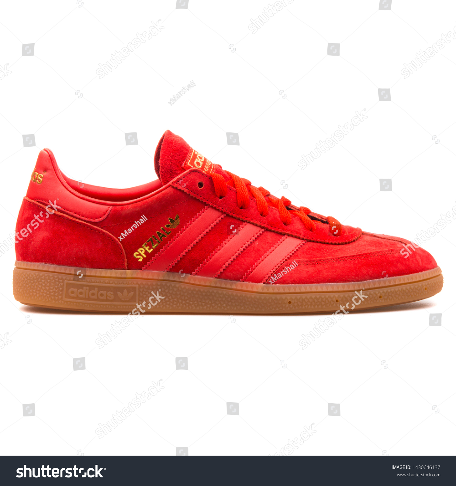 adidas spezial red and white