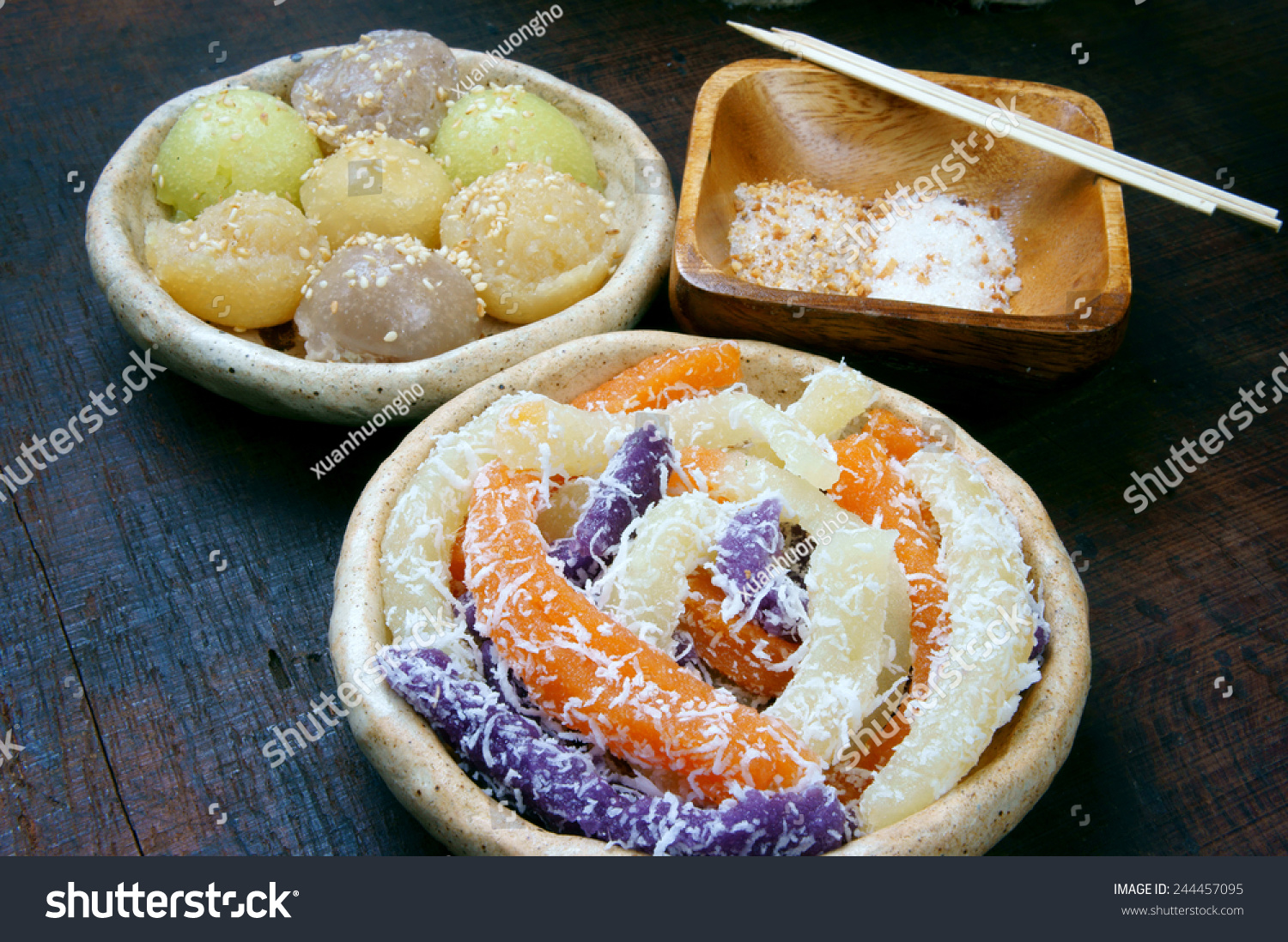 Vietnamese Street Food Sweet Cake Popular Stock Photo Edit Now