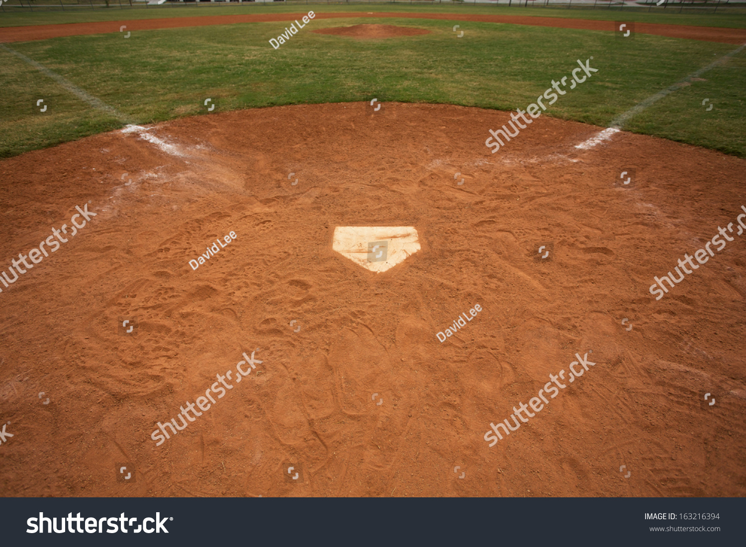 Vista De Un Estadio De Béisbol Foto De Stock 163216394 Shutterstock