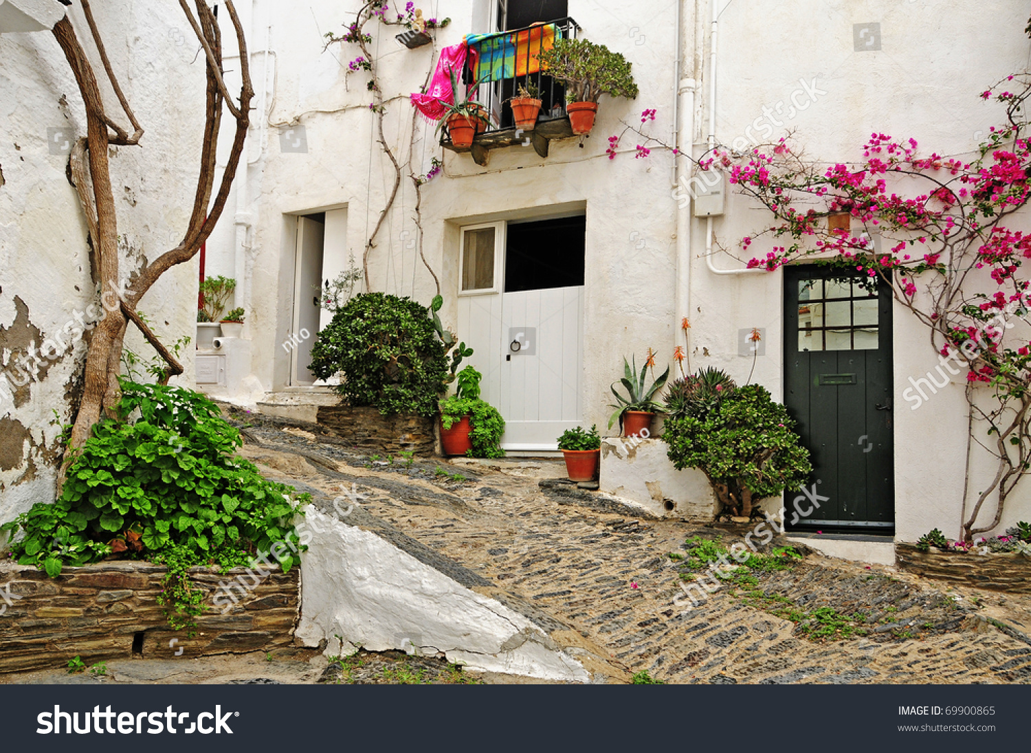 View Street Cadaques Costa Brava Spain Stock Photo 69900865 - Shutterstock