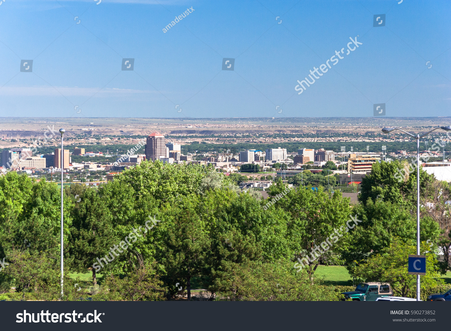 View Albuquerque Downtown International Airport Known Stock Photo (Edit ...