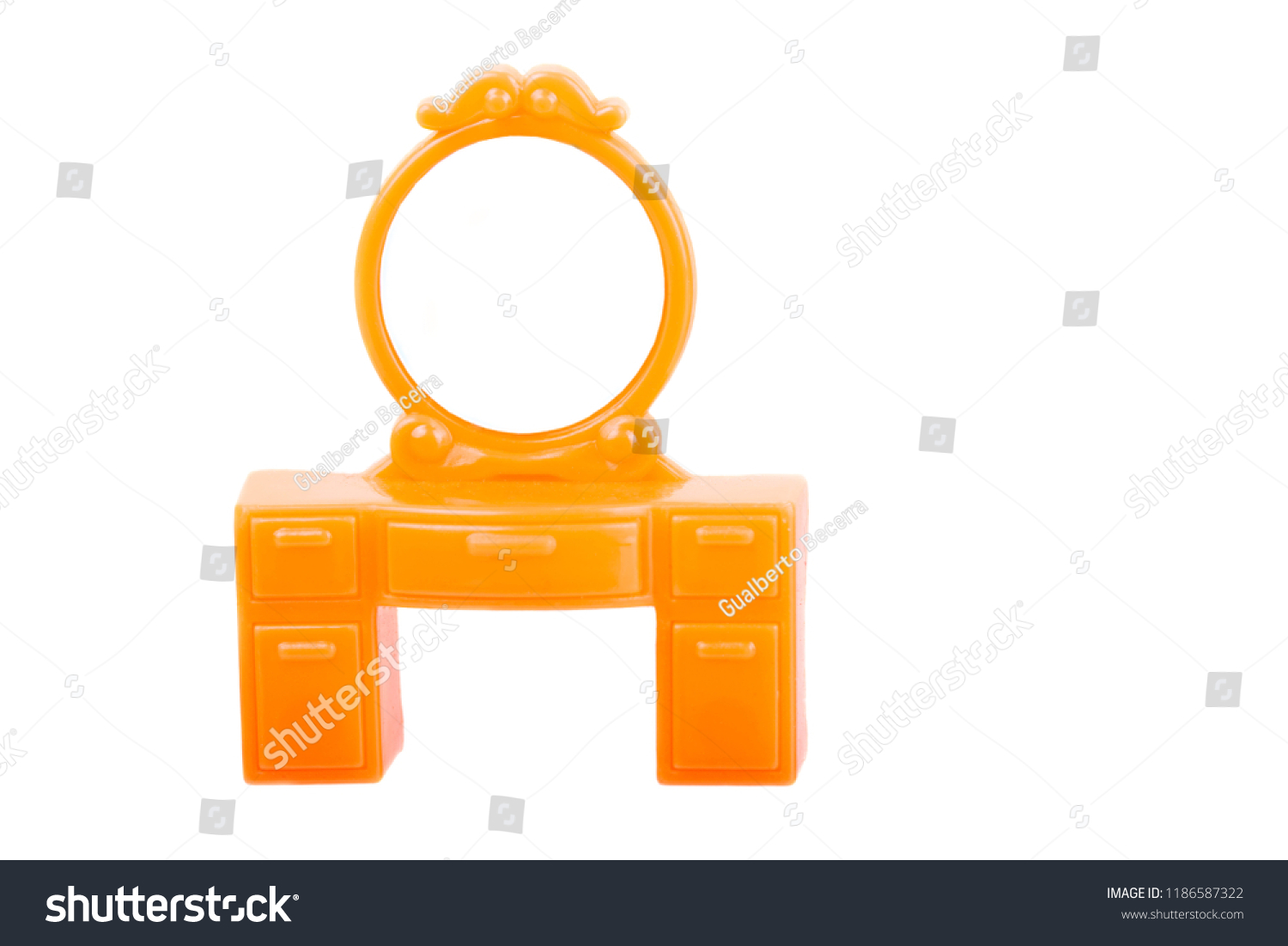 orange toy chest
