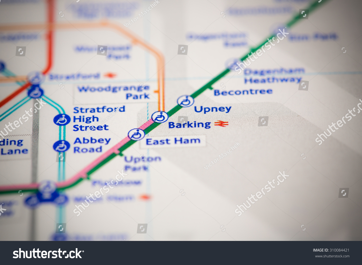 View Barking Station On London Subway Stock Photo 310084421 - Shutterstock