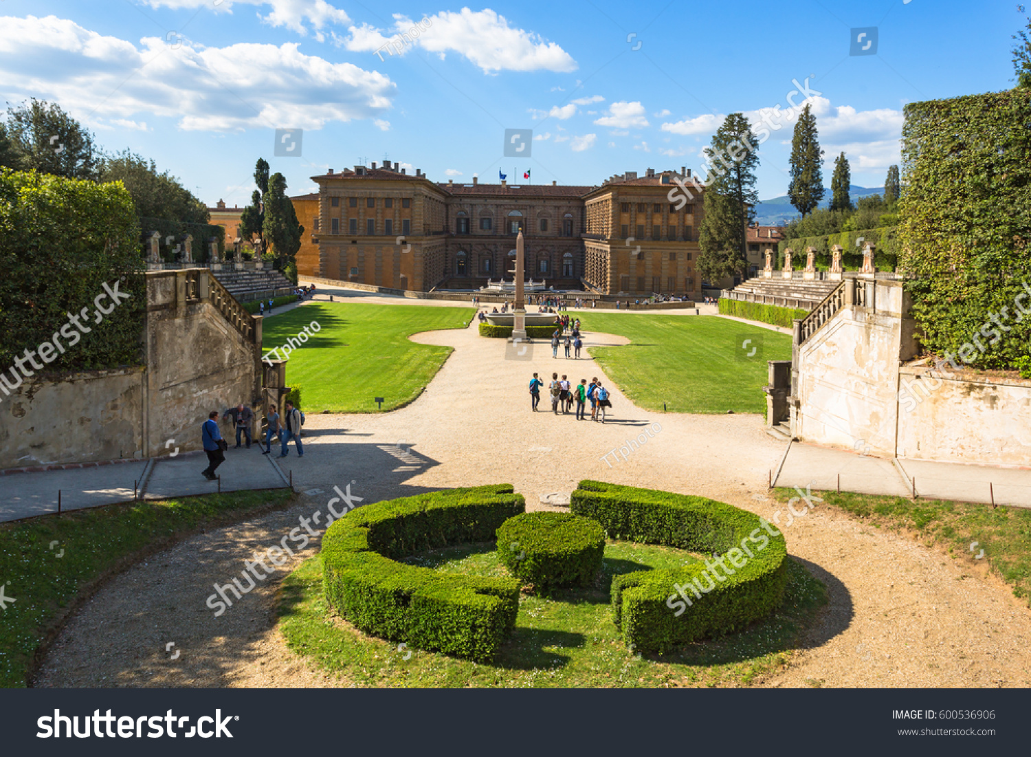 View Boboli Gardens Palazzo Pitti Florence Stock Photo Edit Now