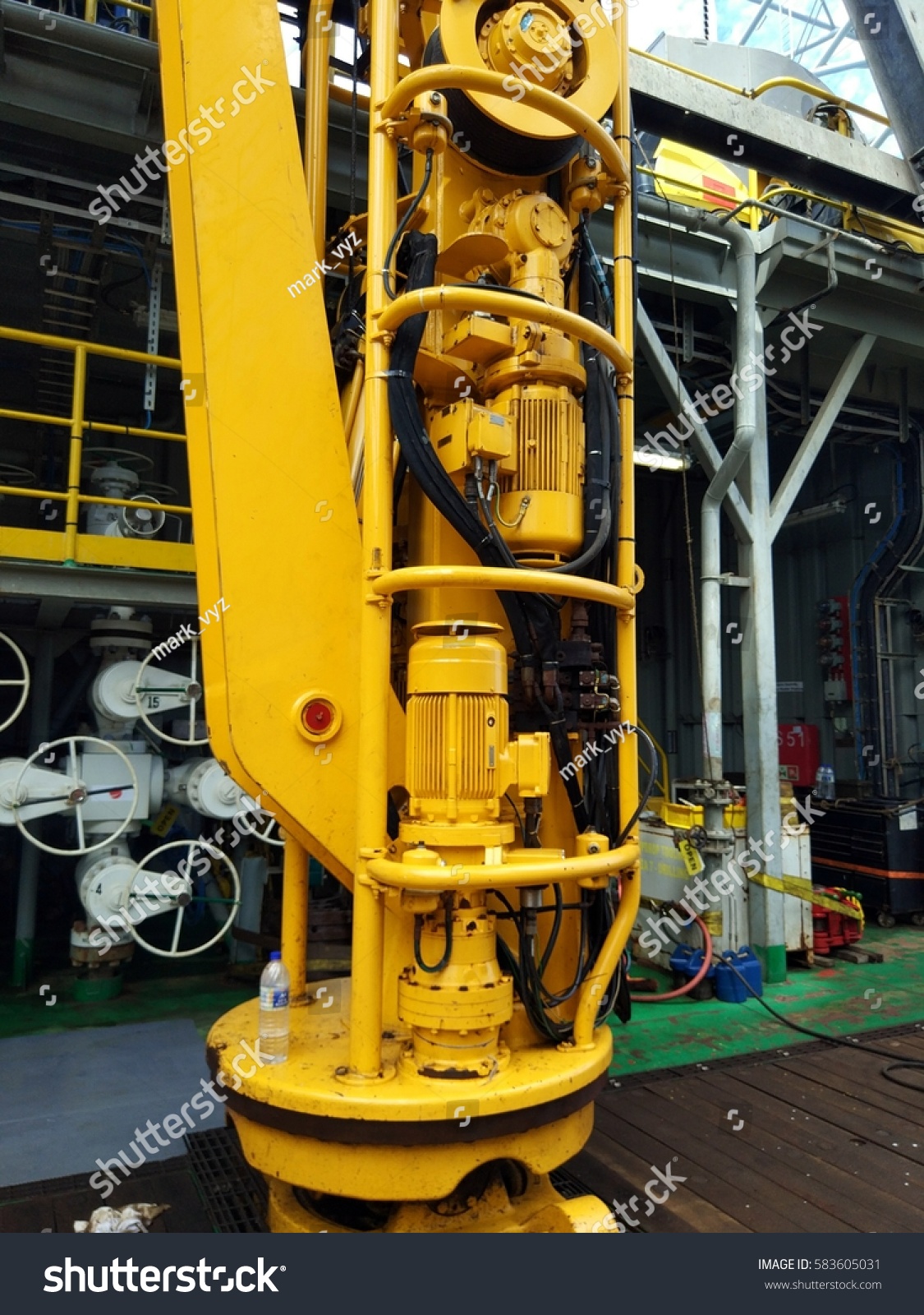 View Drilling Top Drive System On Stock Photo (Edit Now) 583605031