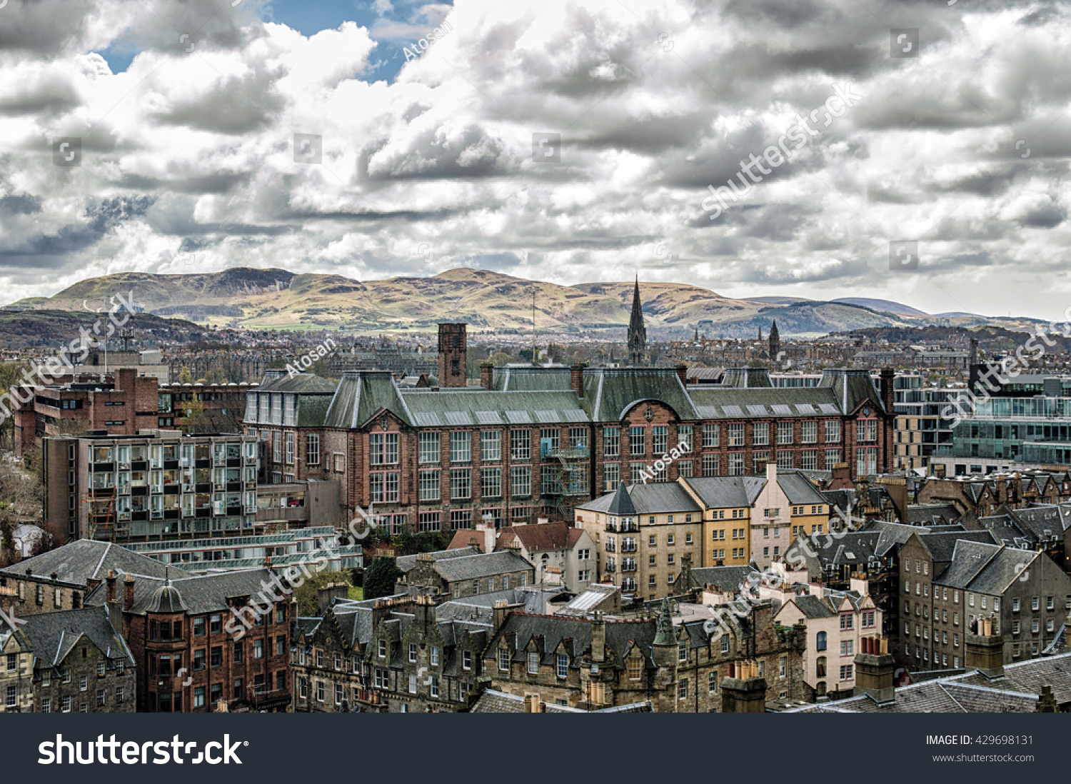 View Edinburgh College Art Scotland Stock Photo Edit Now 429698131