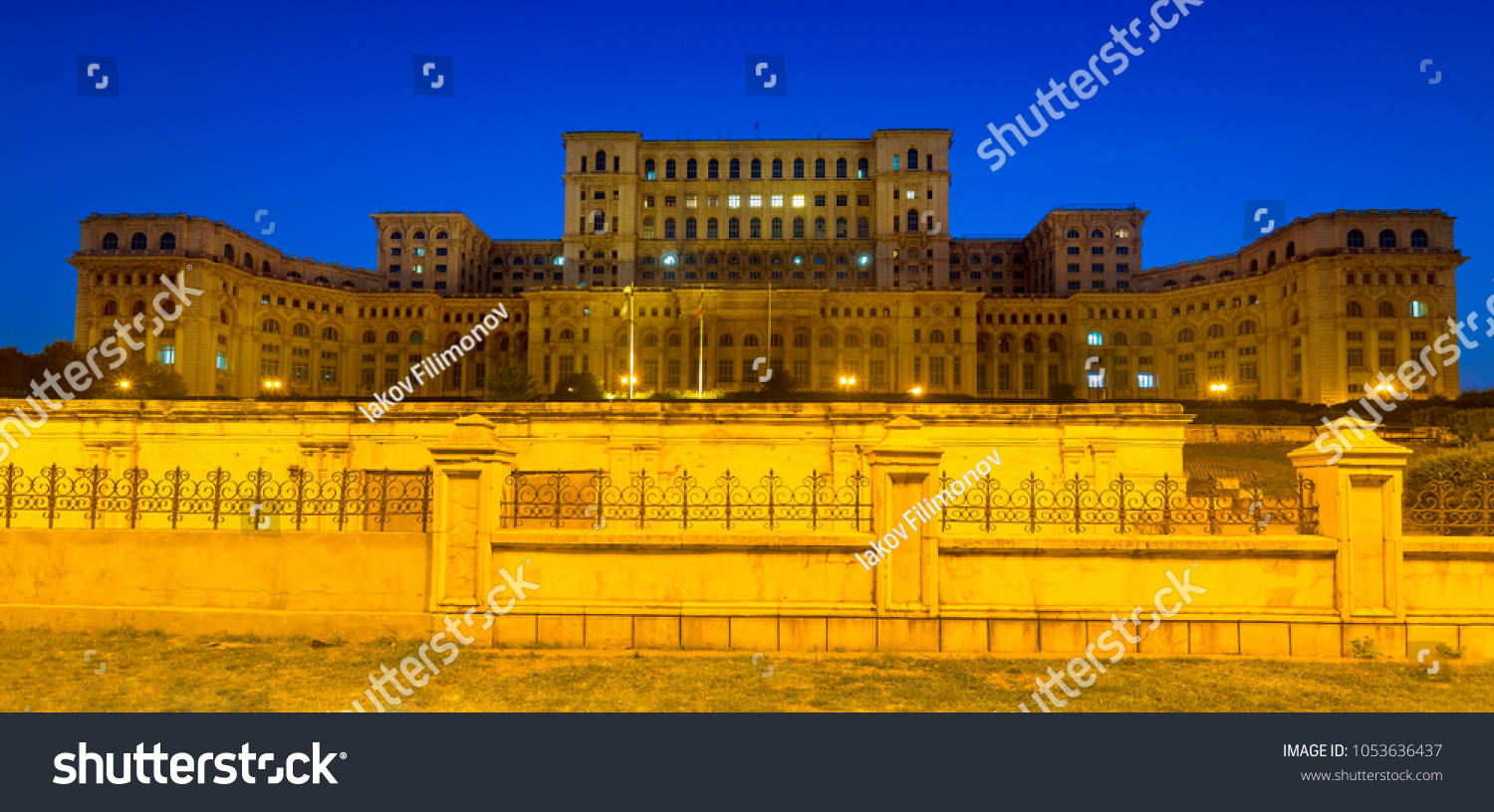 View Palace Parliament Bucharest Romania Stock Photo Edit Now