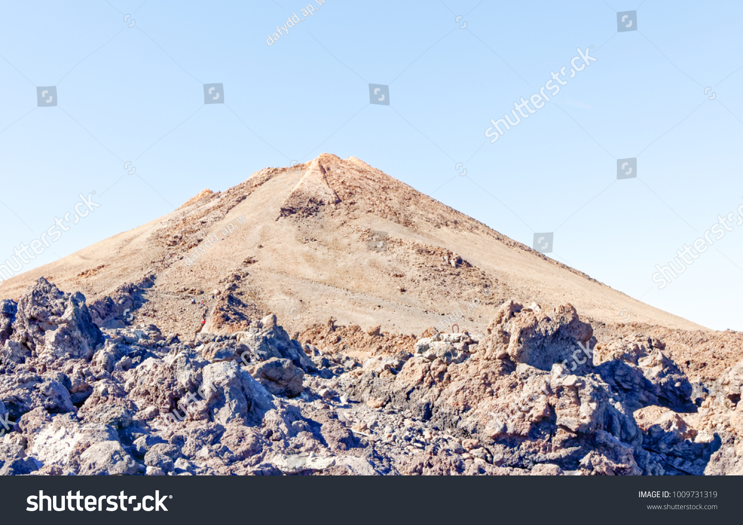 View Summit Mt Teide Tenerife Spain Stock Photo Edit Now