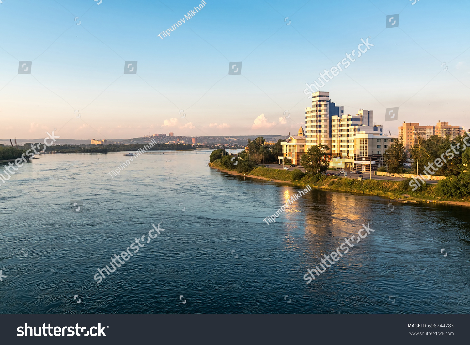Where does the Angara River flow Where does the Angara River flow