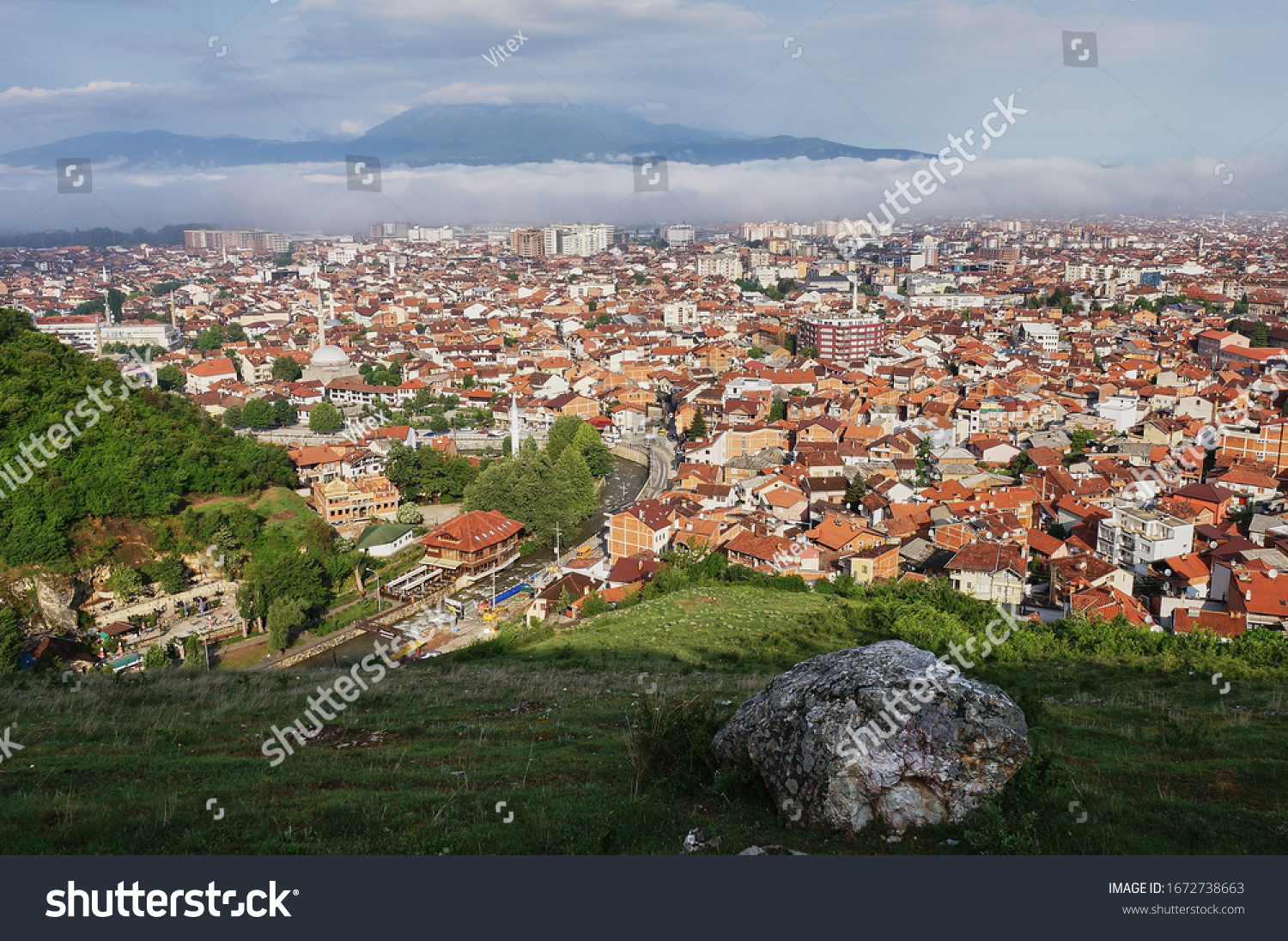 View City Prizren Kosovo Stock Photo Edit Now