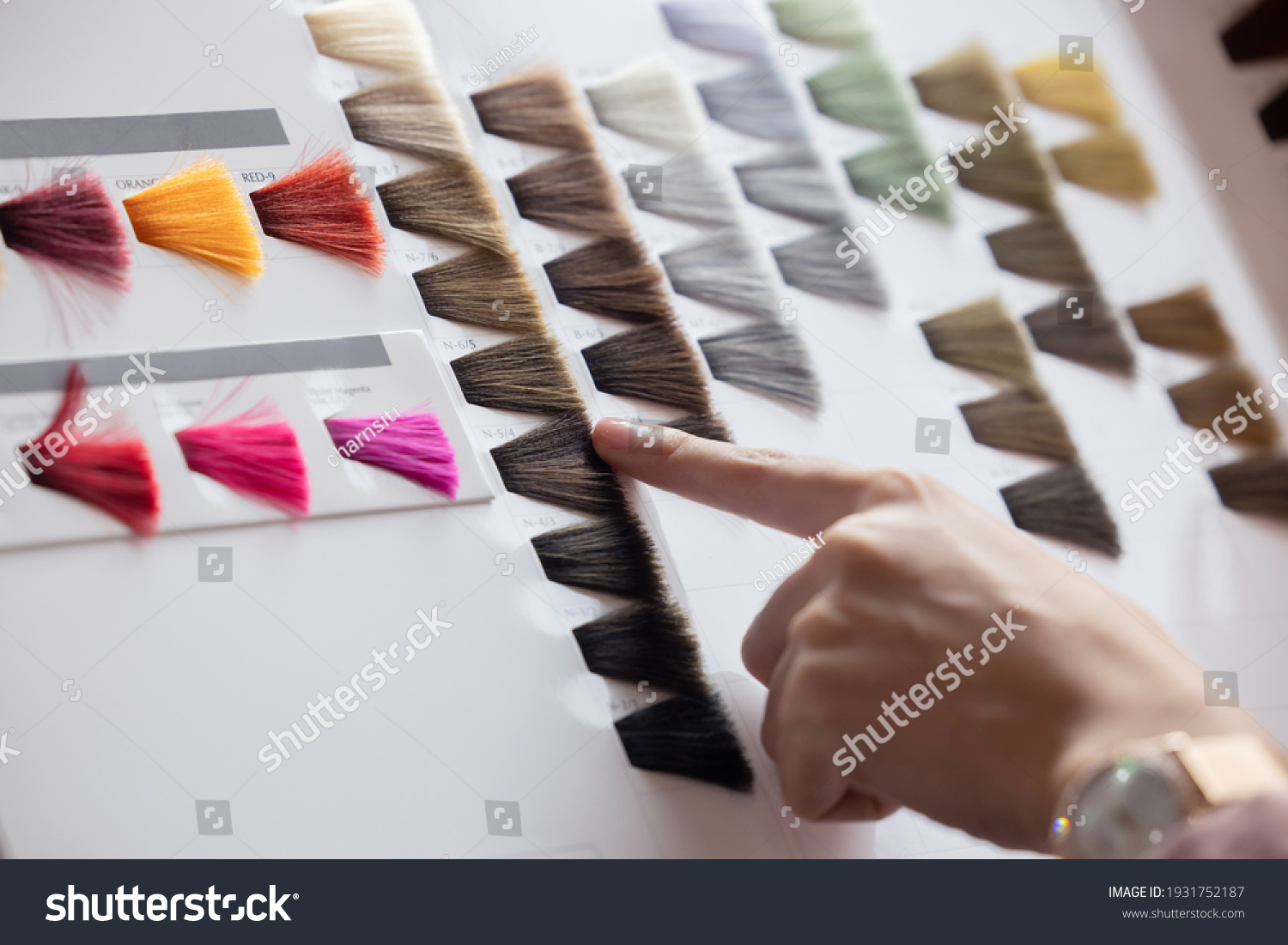 2,796 Hair color chart Images, Stock Photos & Vectors | Shutterstock