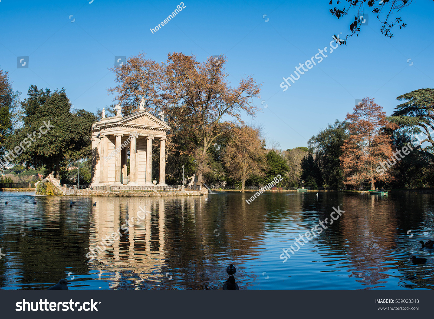 Villa Borghese Rome Italy Stock Photo 539023348 | Shutterstock