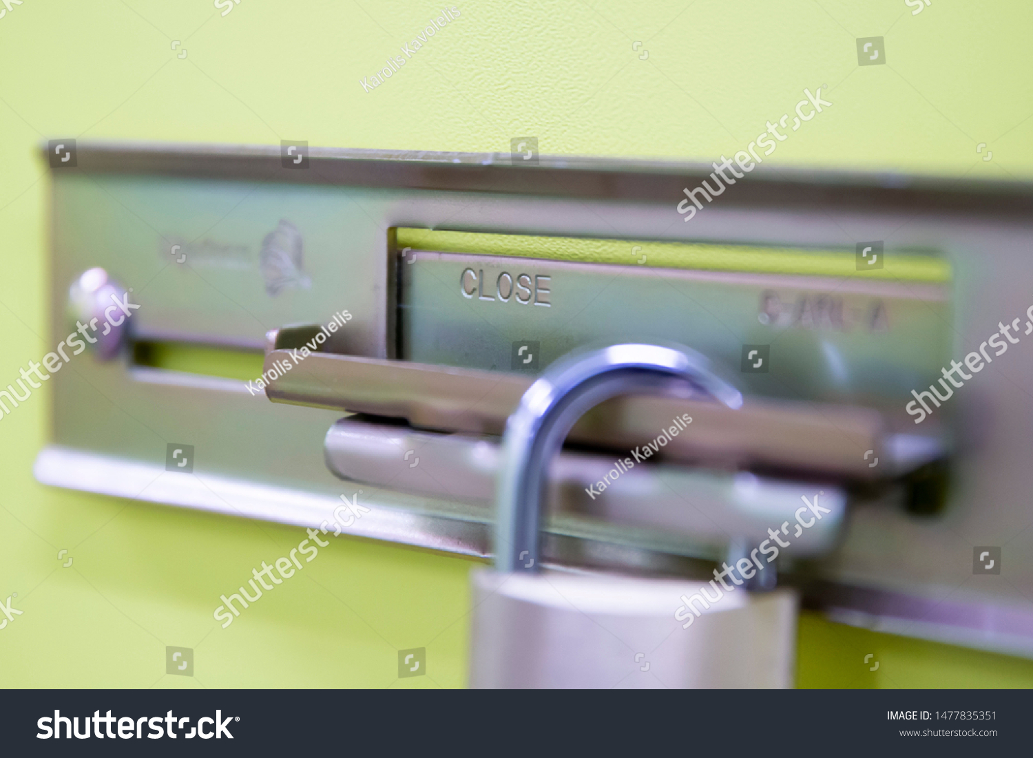 Vilniuslithuania August 13 2019 Lock On Stock Photo Edit Now