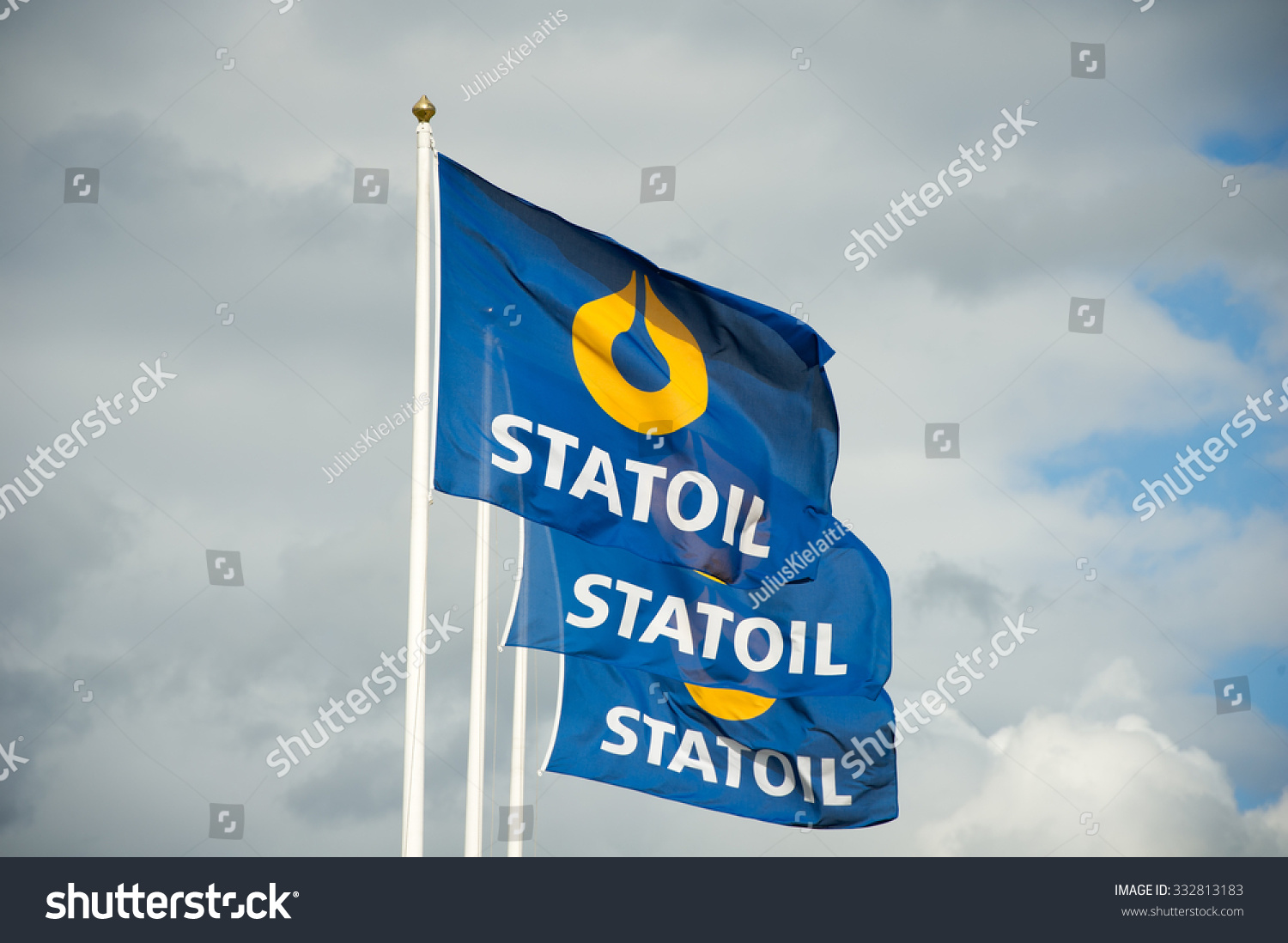 Vilnius Lithuania May 16 Statoil Petrol Stock Image Download Now