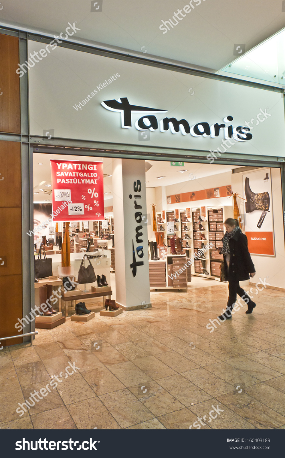 Lithuania October 24 Tamaris Store Stock (Edit