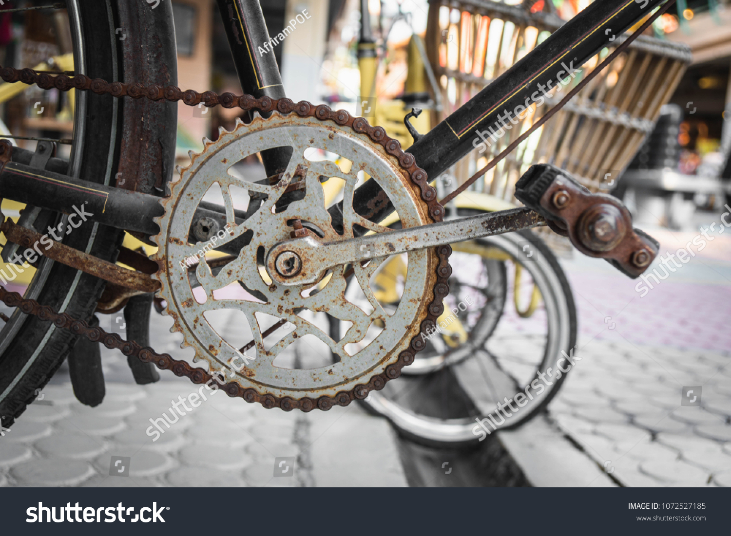 vintage bicycle sprockets
