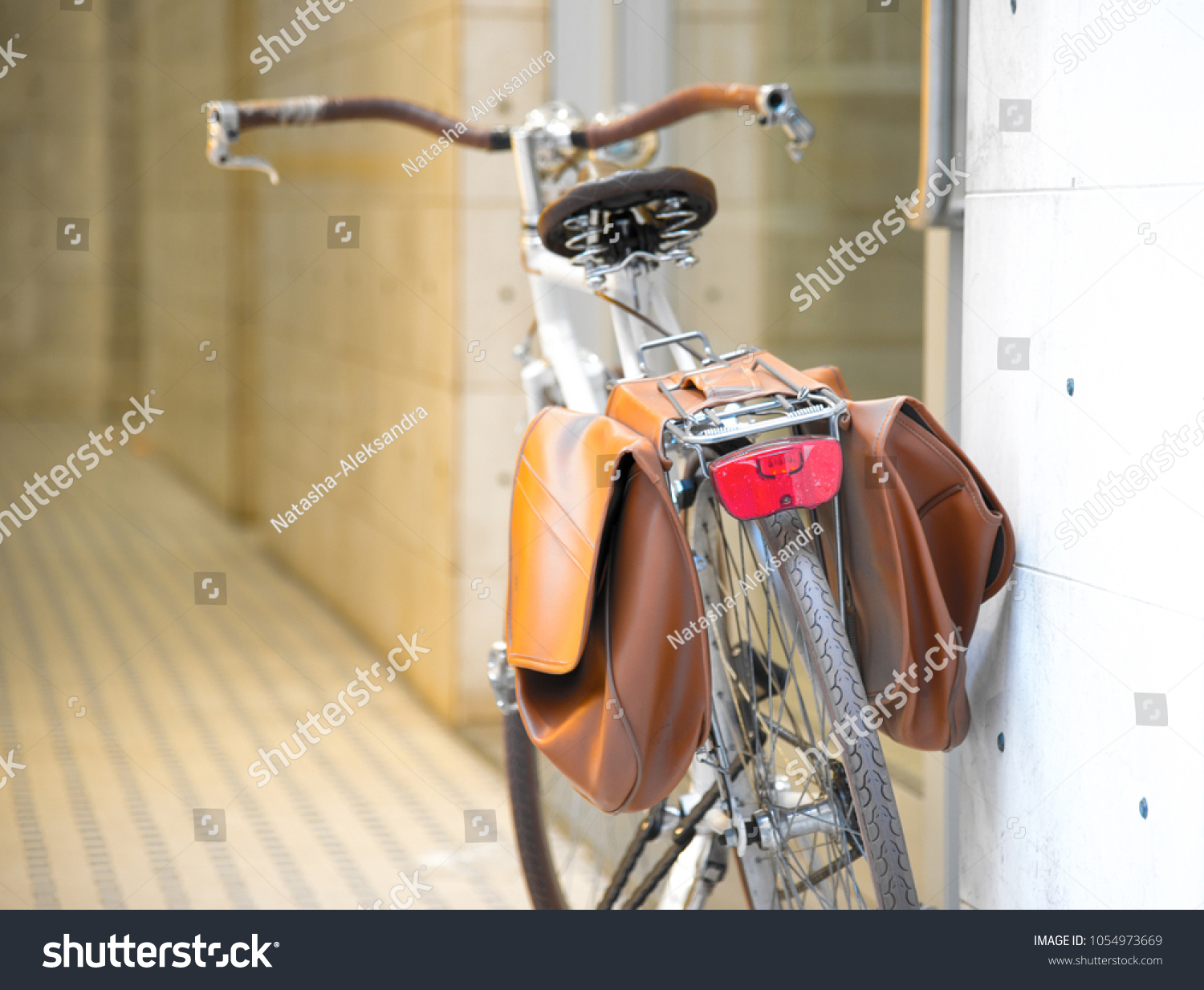 vintage bicycle panniers