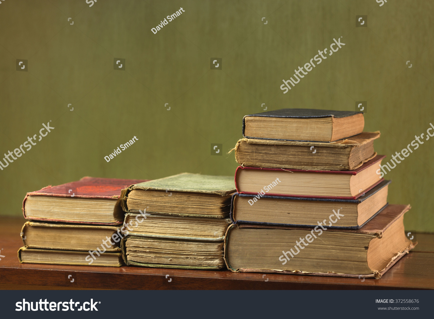 Vintage Books That Have Been Well Stock Photo Edit Now 372558676
