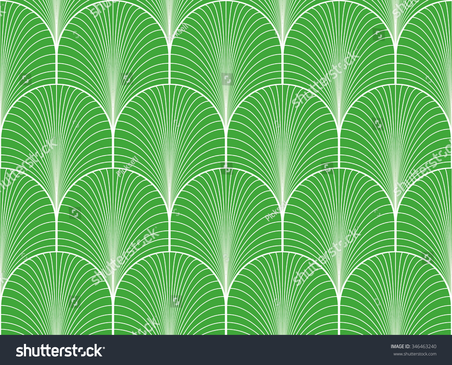 Art Deco Wallpaper Green - Blog Art Zone