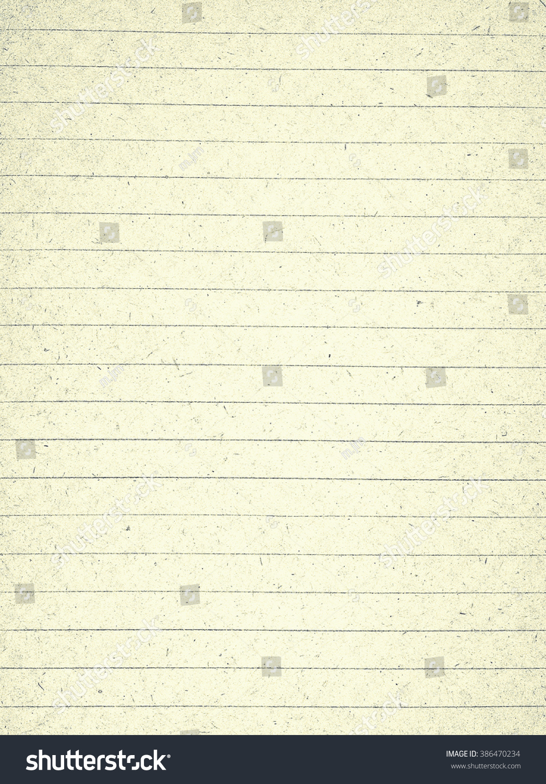 Vintage Lined Paper Background Stock Photo 386470234 Shutterstock