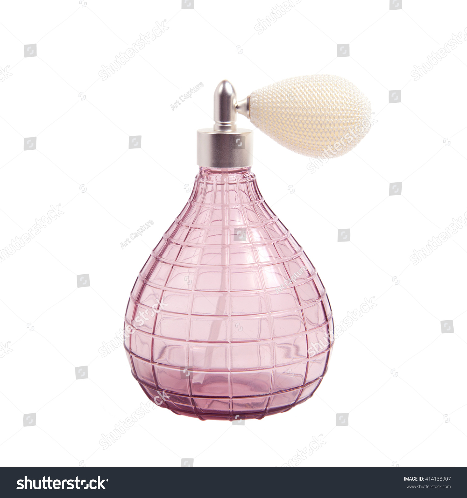 perfume with vintage pump