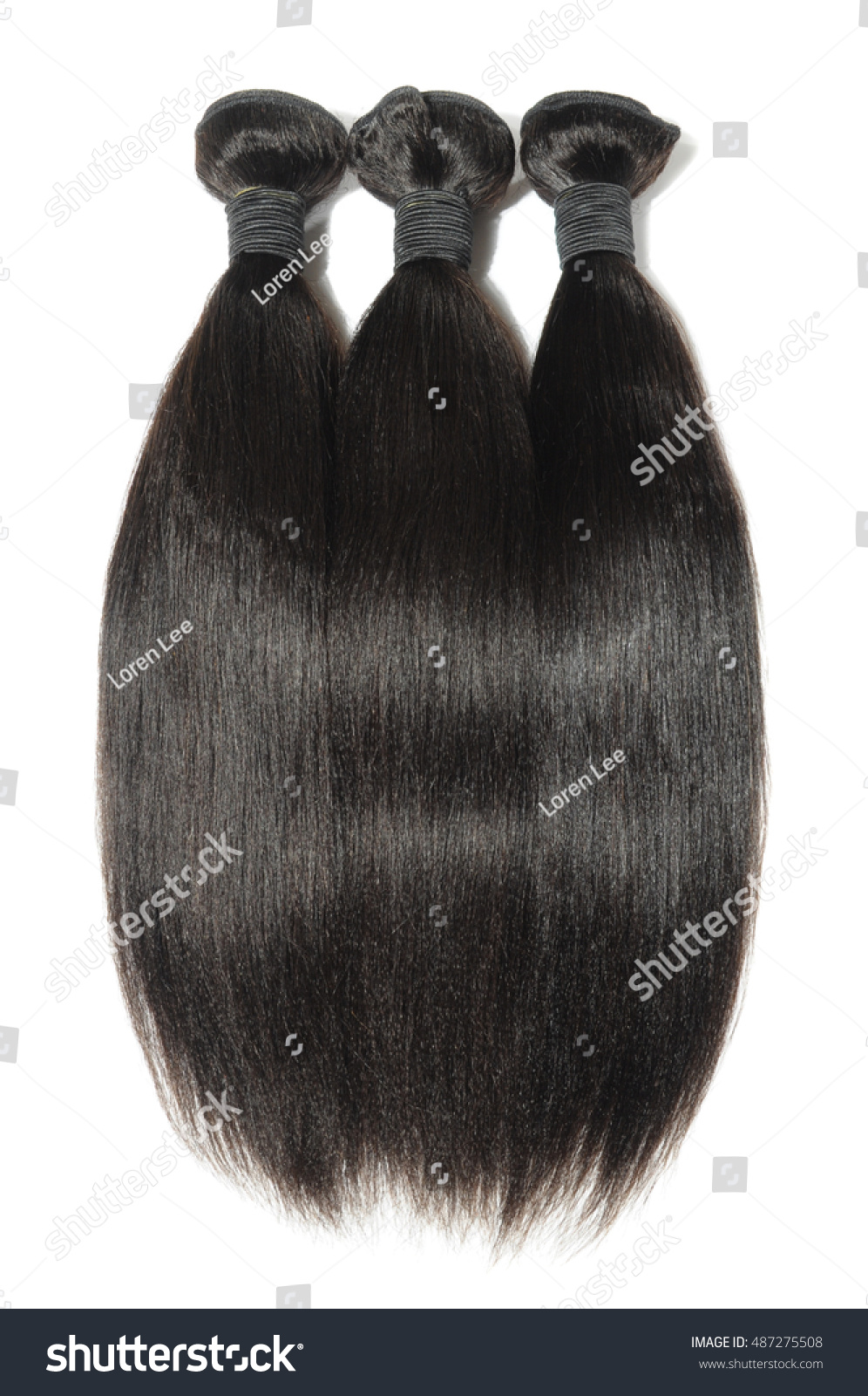 Virgin Straight Black Permed Kinky Coarse Stock Photo Edit Now